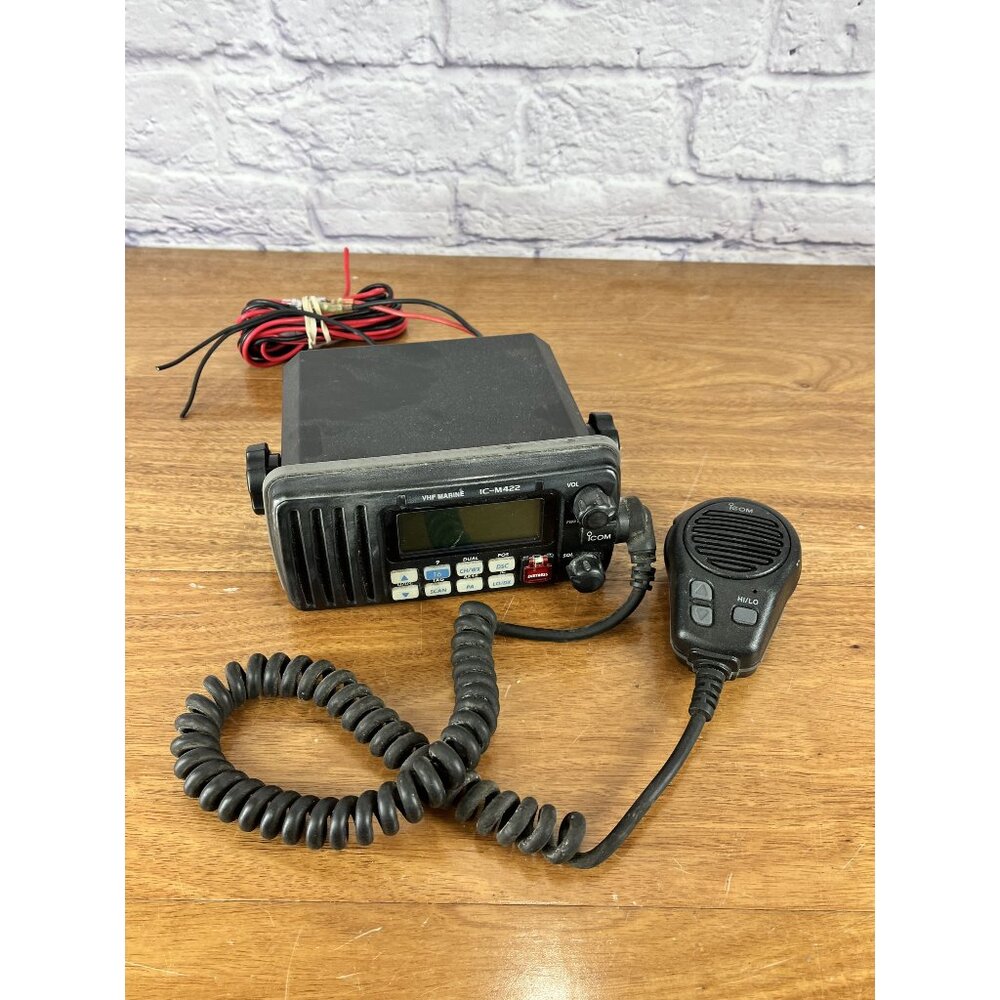 Icom IC-M422 Marine VHF Radio w/Microphone